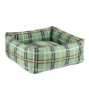 Лежак для Тварин BronzeDog Comfort Квадратний Зелений