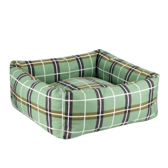 Лежак для животных BronzeDog Comfort Квадратный Зеленый 