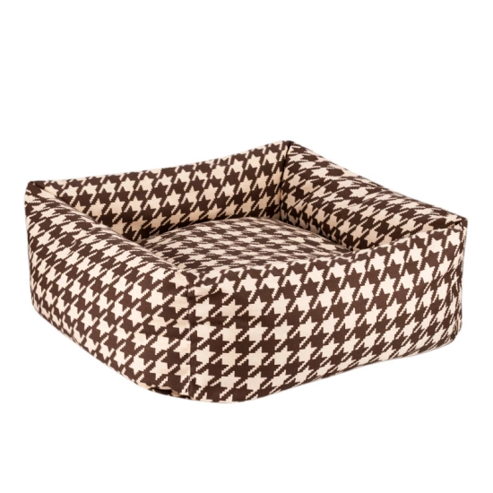 Лежак для животных BronzeDog Comfort Квадратный Коричневый 