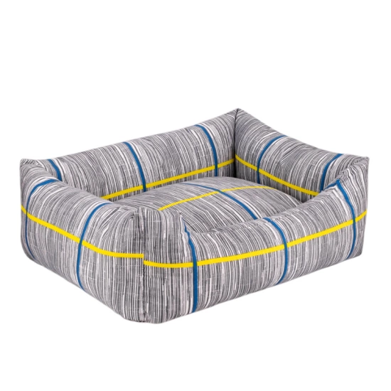 Лежак для животных BronzeDog Comfort Прямоугольный Серый  