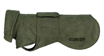 Халат для собак Cloud7 Bathrobe Wannsee Зелений