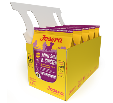 Josera Mini Adult Salmon & Chicken  с лососем и курицей для собак мелких пород