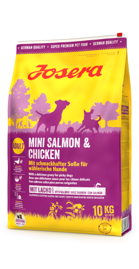 Josera Mini Adult Salmon & Chicken із лососем і куркою для собак дрібних порід