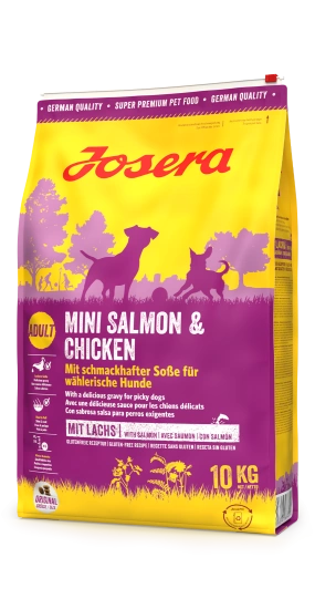 Josera Mini Adult Salmon & Chicken із лососем і куркою для собак дрібних порід