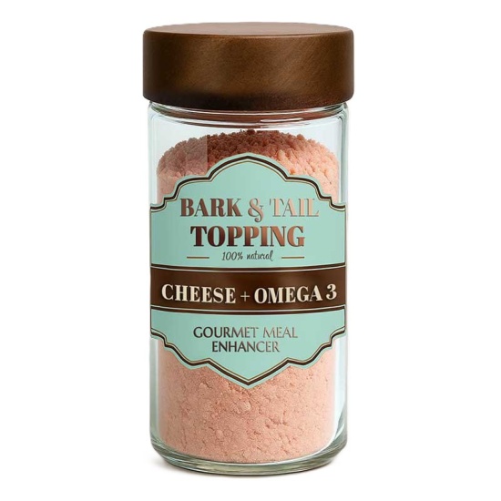 Топінг для кормів зі швейцарського сиру з лососевою олією Bark&Tail - Cheese + Omega 3
