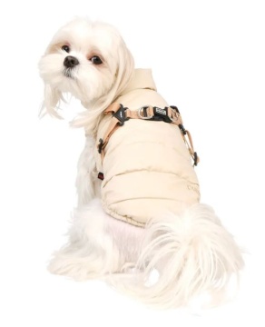 Puppia Жилетка для собак COTTON TOUCH HARNESS JUMPER Beige