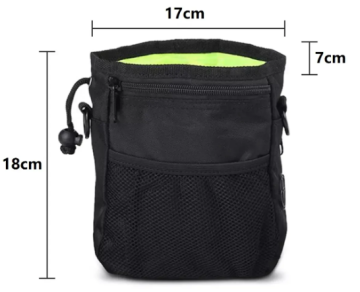 Сумка для выгула и тренировок собак Voyager Pet Nylon Dog Treat Training Pouch black