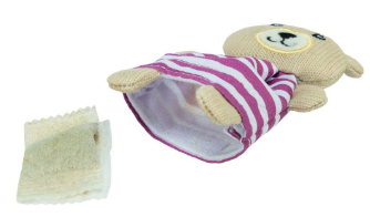 Іграшка Trixie для котів Ведмідь тканина з котячою м'ятою