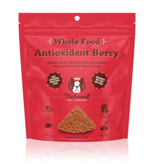 Суперфуд для собак Natural Dog Company Antioxidant Berry Granules суміш ягід