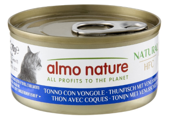 Almo Nature HFC Cat Natural с тунцом и моллюсками для кошек