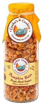 Натуральный топер для собак Cooka's Cookies Сушеные кусочки из тыквы