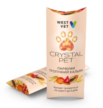 Духи для собак и кошек West Vet Crystal Pet Тропический кальян 