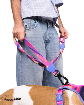 Шлей для собак Zee.Dog - Glitch Error #500 H-Harness