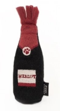 ZippyPaws Игрушка для котиков Хрустящая Бутылочка Catnip Crusherz - Merlot