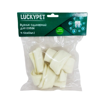 Вузлик одинарний №3, 9-12см, 10шт/уп, Lucky Pet