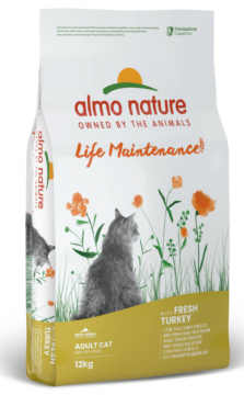 Almo Nature Holistic Cat для дорослих котів зі свіжою індичкою