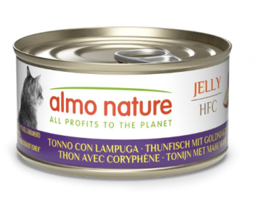 Almo Nature HFC Cat Jelly с тунцом и макрелью, для кошек