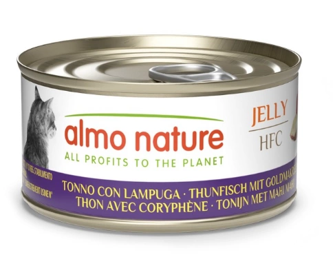 Almo Nature HFC Cat Jelly с тунцом и макрелью, для кошек