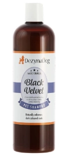 Шампунь Dezynadog Black Velvet Colour Enhance для усиления цвета черной и темно-коричневой шерсти для всех пород восстанавливает блеск и цвет шерсти