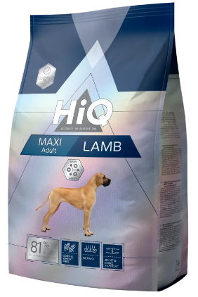 Сухий корм HiQ Maxi Adult Lamb для дорослих собак великих порід
