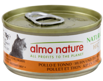 Almo Nature HFC Cat Natural с курицей и тунцом для кошек