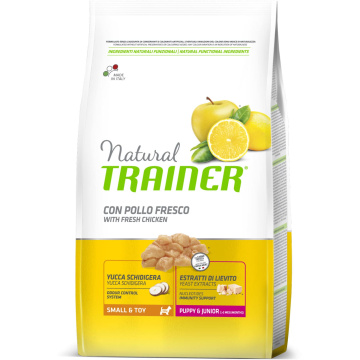 Trainer Natural Dog Small & Toy Junior White Fresh Chicken and Rice