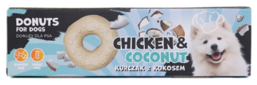 Колагенові ласощі-пончики для собак Uniq PETS COLLAGEN з куркою та кокосом