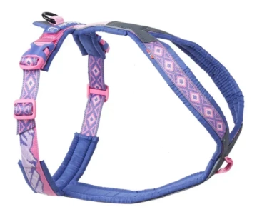 Шлейка для собак Line harness 5.0 RP signature edition Non-stop dogwear Фіолетовий/Рожевий