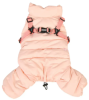 Комбинезон для собак с задними лапками COTTON TOUCH HARNESS Puppia Pink