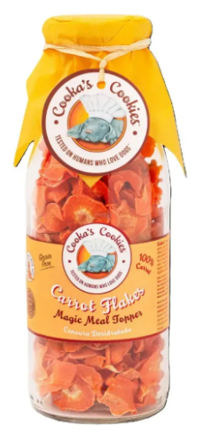 Натуральный топер для собак Cooka's Cookies Сушеные кусочки из моркови