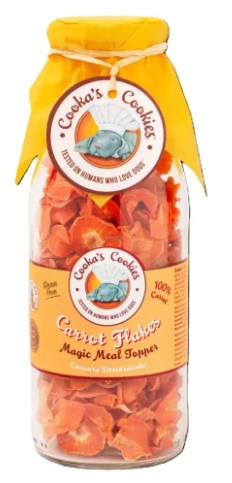 Натуральный топер для собак Cooka's Cookies Сушеные кусочки из моркови