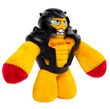 Игрушка для собак GiGwi Gladiator, Гладиатор в резиновой броне с пищалкой
