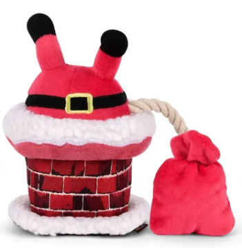 Іграшка для собак MerryWoofmas Clumsy Claus Pet Play