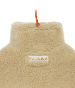 Теплая попона для собак Sherpa Shirt Taupe Paikka 