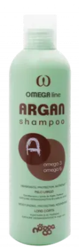 Високоживильний шампунь з маслом Аргана для довгошерстих порід Nogga Omega Argan shampoo