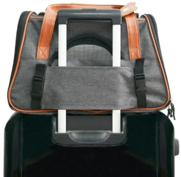 Сумка для переноски собак и кошек Bestopet Soft Sided Pet Carrier Bag Dark gray