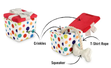 Игрушка для собак Party Time Collection - Party Present Pet Play (Standart) 