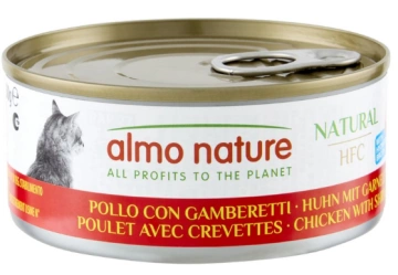Almo Nature HFC Cat Natural с курицей и креветками для кошек