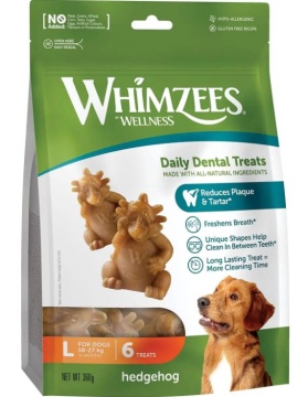 WHIMZEES Dental Treats Hedgehog Натуральні ласощі для зубів собак