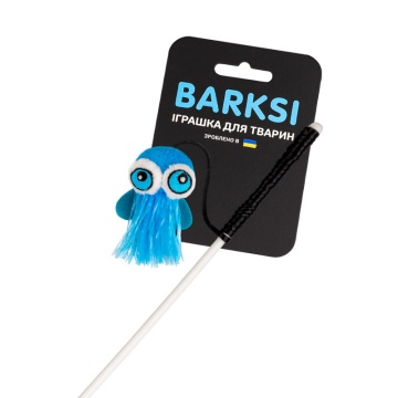 Игрушка для Кошек Barksi Удочка Осьминог