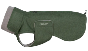 Утеплена куртка для собак Cloud7 Brooklyn long Зелений