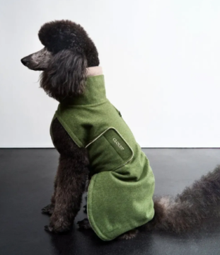 Утеплена куртка для собак Cloud7 Brooklyn long Зелений