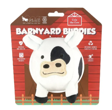 Игрушка для собак Barnyard Buddies - Коровка Cole the Cow Pet Play