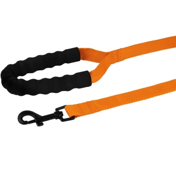 Поводок для собак Bronzedog Active Нейлоновый с Мягкой Ручкой Оранжевый