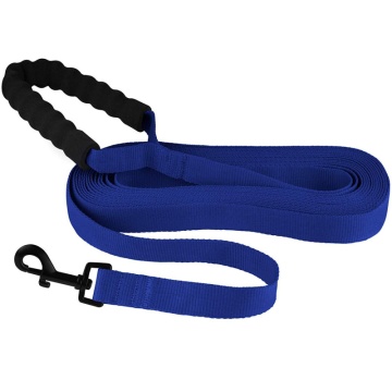 Поводок для собак Bronzedog Active Нейлоновый с Мягкой Ручкой Синий