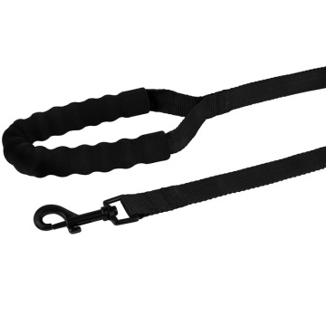Поводок для собак Bronzedog Active Нейлоновый с Мягкой Ручкой Черный