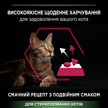 Purina Pro Plan Cat Adult Sterilised Savoury Duo Сod & Тrout с треской и форелью