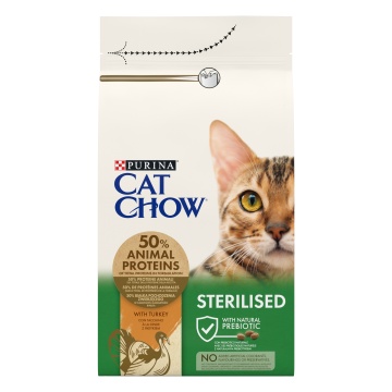 Cat Chow Sterilised з індичкою