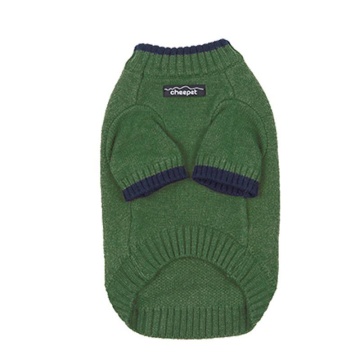 Дизайнерский свитер для домашних животных Cheepet Flower green