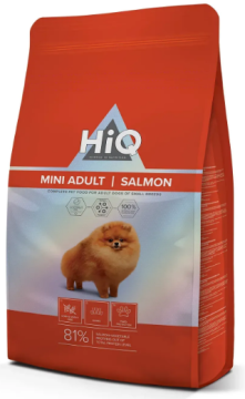 Сухий корм HiQ Mini Adult Salmon для дорослих собак малих порід